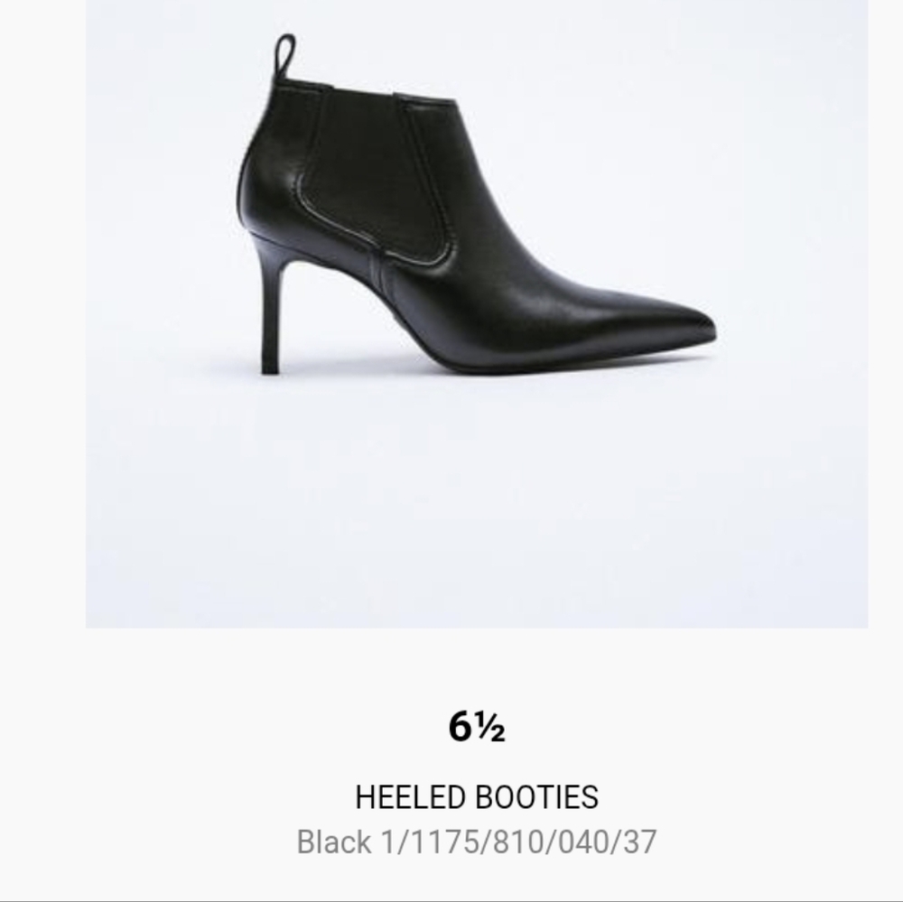 Zara leather shoes - Used